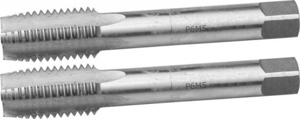 Метчик машинно-ручной Ø M 36 * 3,5 мм комплектный сквозной Р6М5